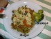 Brokkolis bulgur